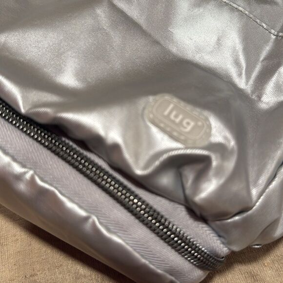lug Packable Metallic Silver Backpack With So Many Pockets! - Picture 9 of 12